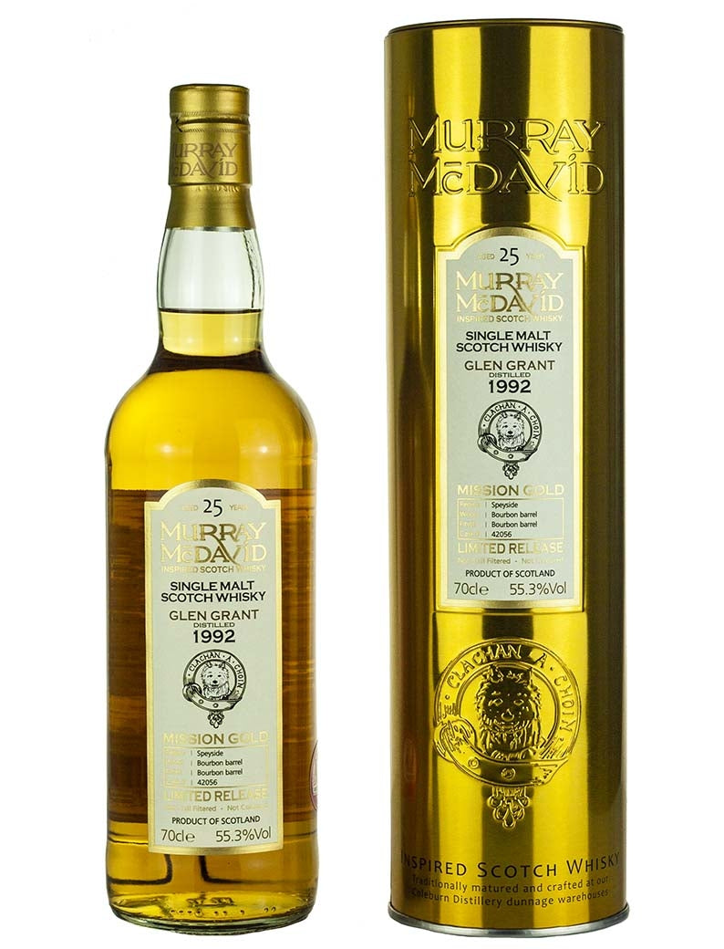グレン・グラント 25年 1992 マレー・マクダビッド ミッション ゴールド