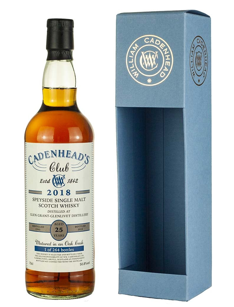 グレン・グラント 25年 1993 カデンヘッド クラブ