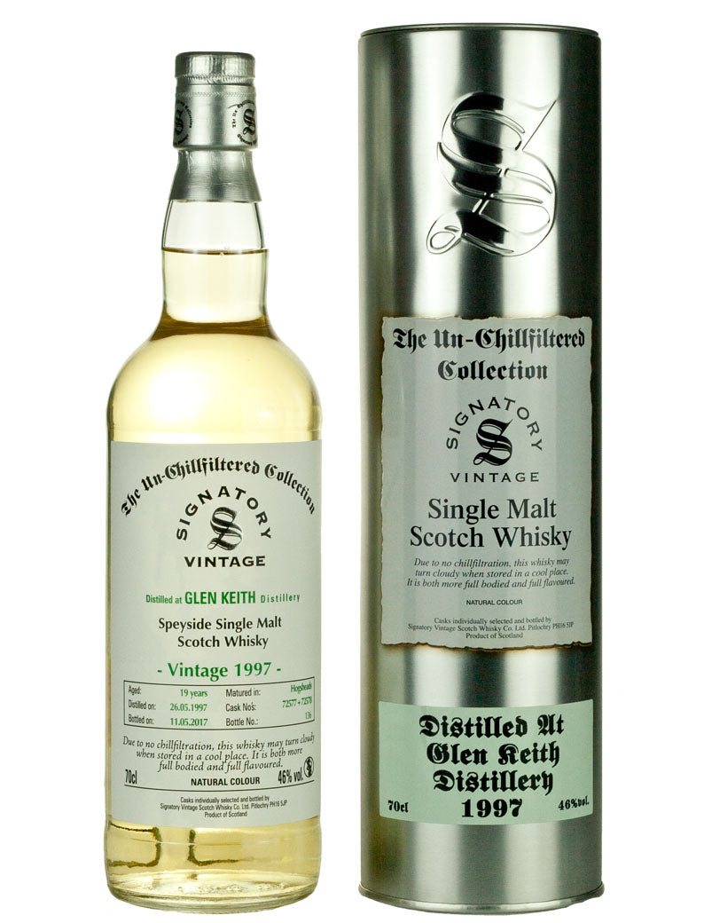 グレンキース 19年 1997 アンチルフィルタード