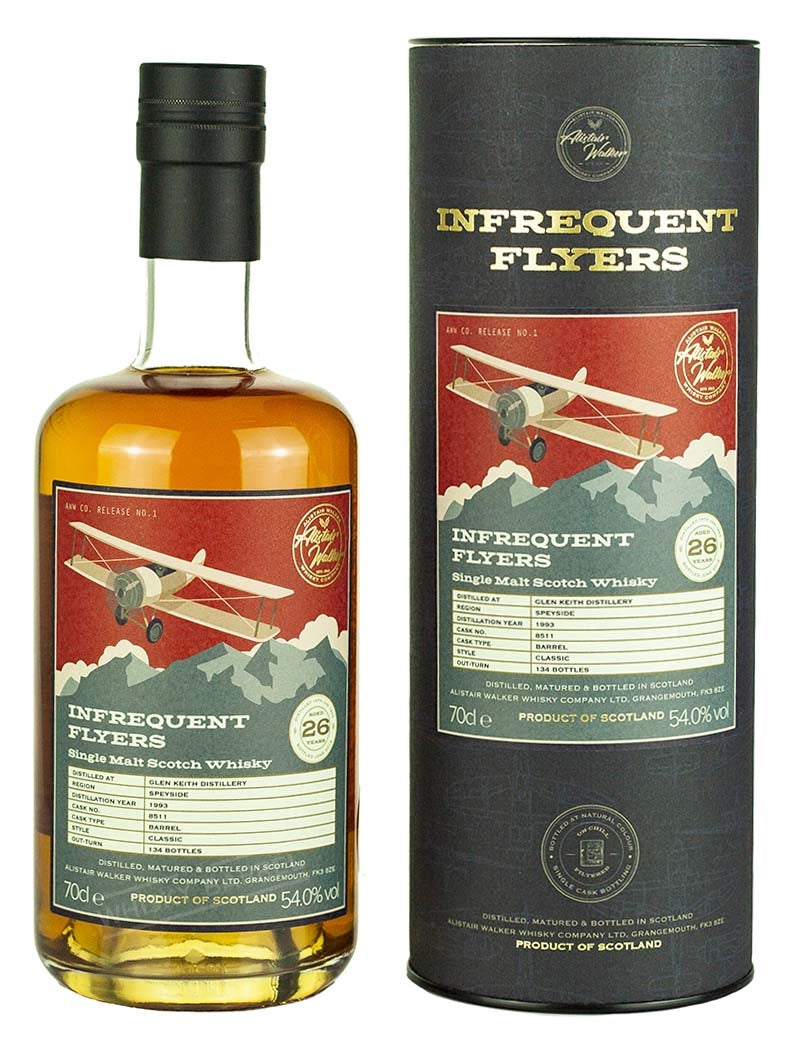 グレンキース 26年 1993 インフリークエントフライヤーズ