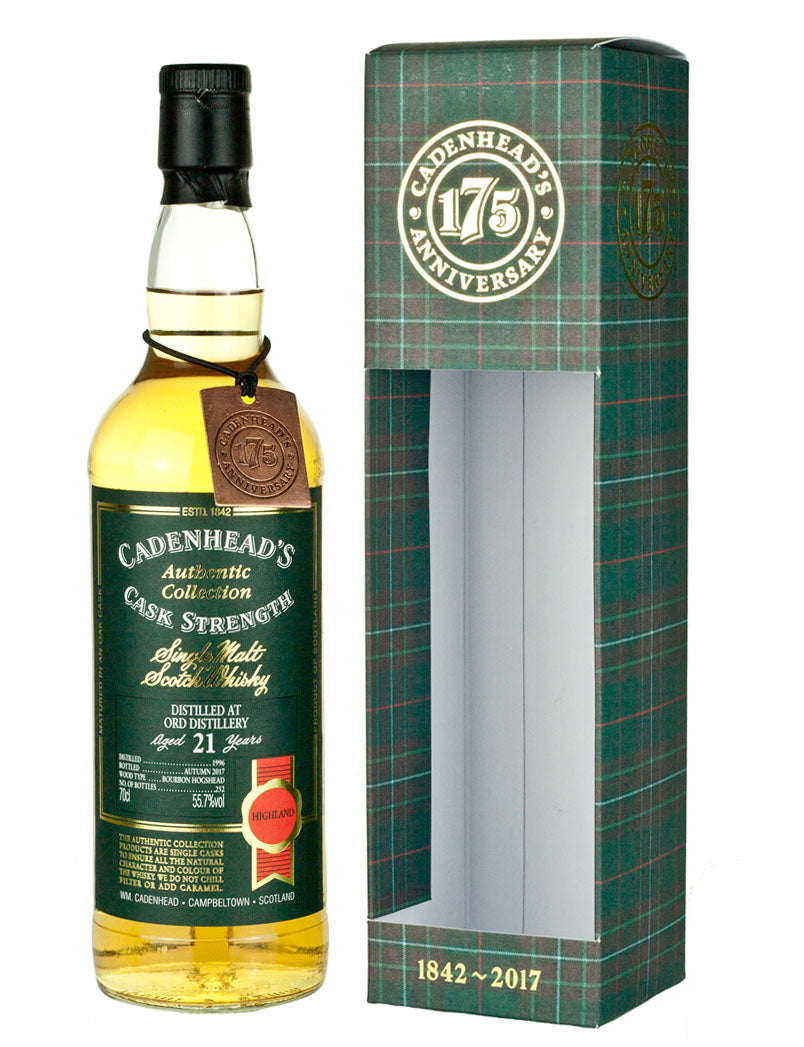 グレンオード 21年 1996 カデンヘッド オーセンティック