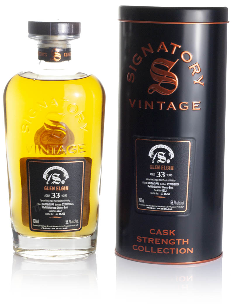 Glen Elgin 33 Year Old 1991 Signatory Symington’s Choice