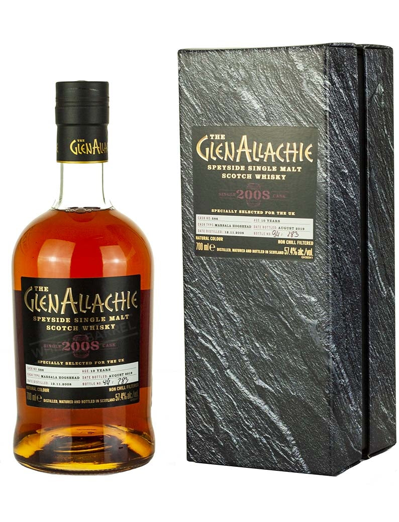 グレンアラヒー 10年 2008 英国シングルカスク(2019)