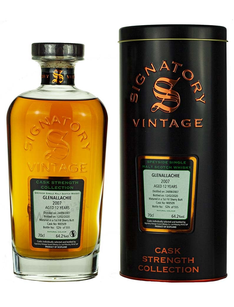 グレンアラヒー 12年 2007 シグナトリー カスクストレングス