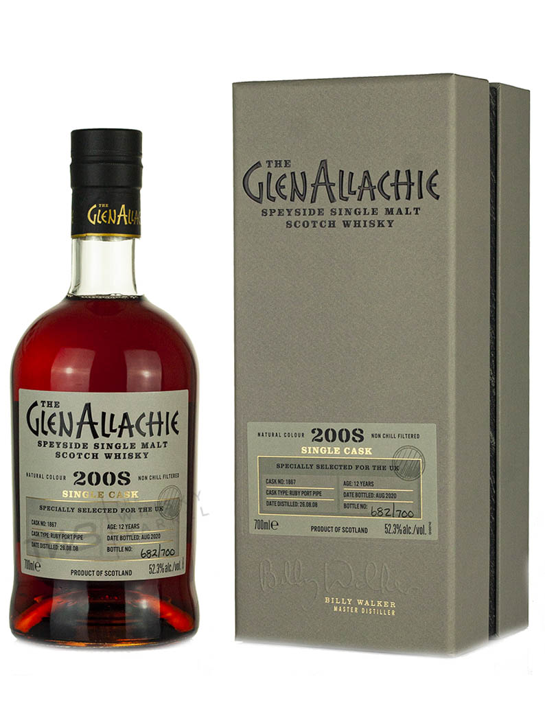 グレンアラヒー 12年 2008 英国シングルカスク(2020)