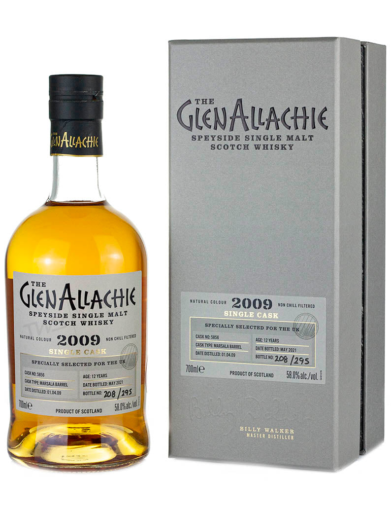 グレンアラヒー 12年 2009 英国シングルカスク(2021)