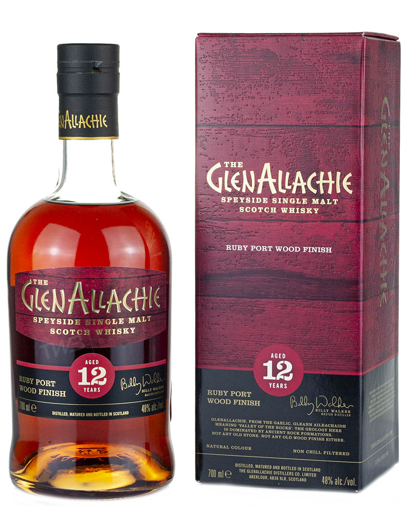 Glenallachie 12 Year Old Ruby Port Finish