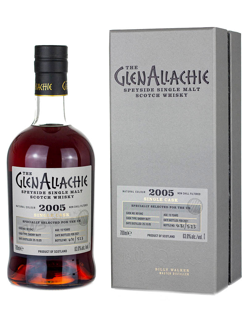 グレンアラヒー 15年 2005 英国シングルカスク(2021)