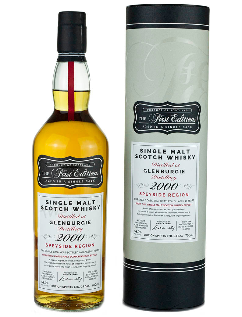 Glenburgie 21 Year Old 2000 First Editions