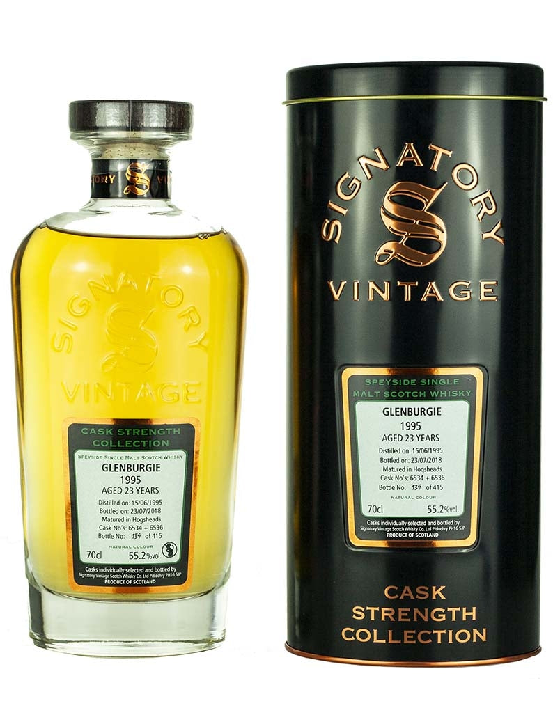Glenburgie 23 Year Old 1995 Signatory Cask Strength