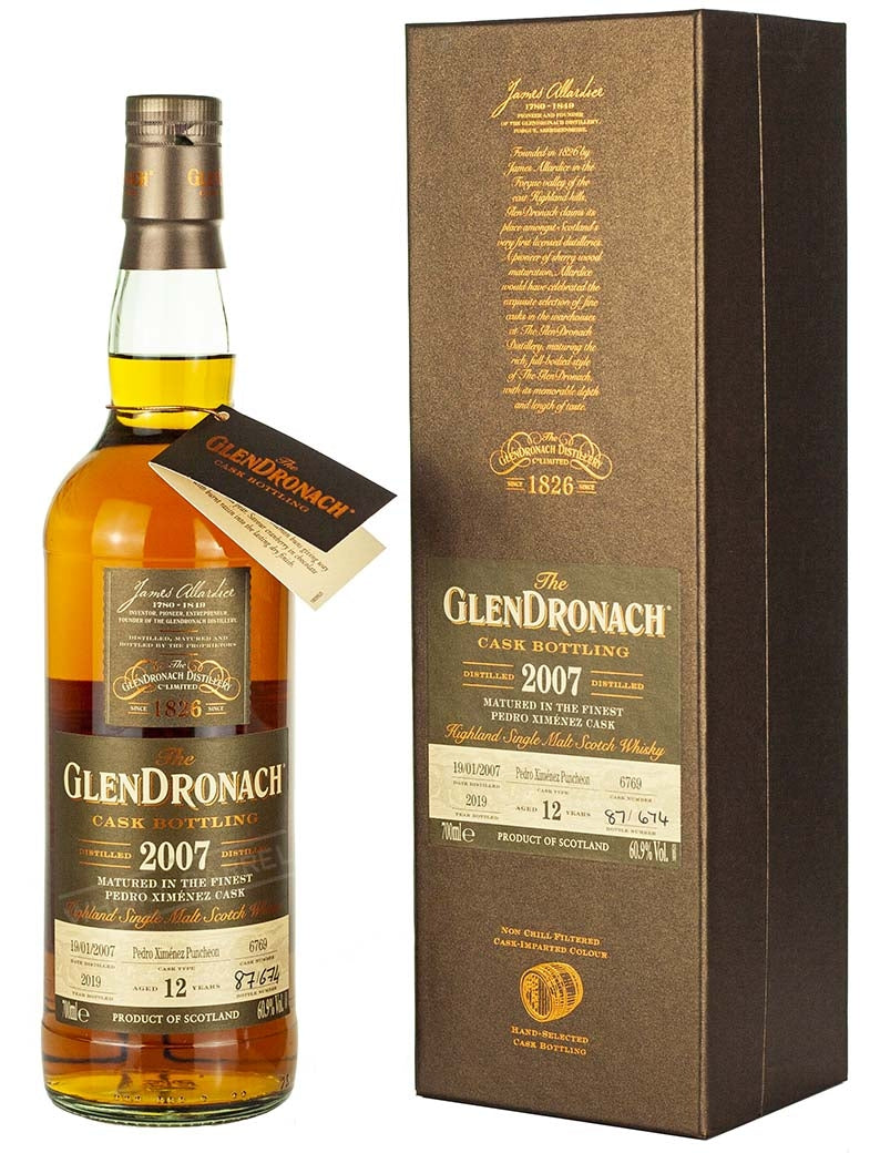 Glendronach 12 Year Old 2007 Batch 17