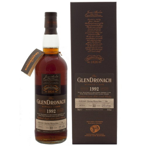 グレンドロナック 22年 バッチ10 カスク #199