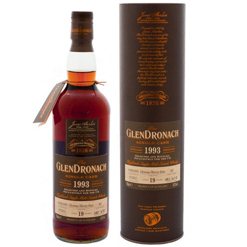 グレンドロナック 19年 シングルカスク #487