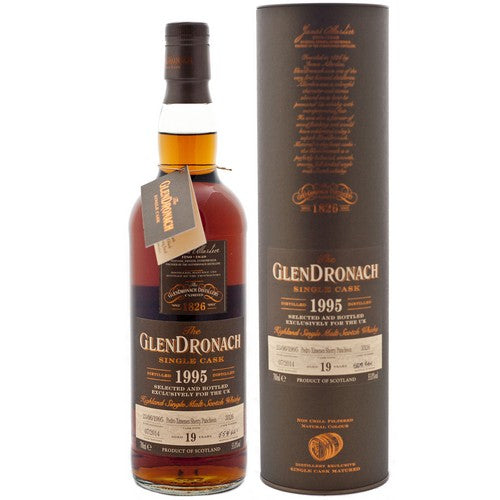 グレンドロナック 19年 1995 カスク #3326