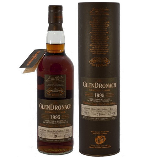 グレンドロナック 19年 1995 カスク #4943