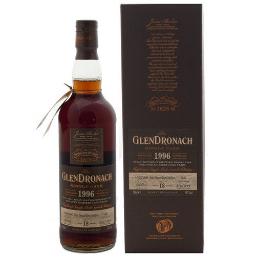 グレンドロナック 18年 バッチ10 カスク #1487