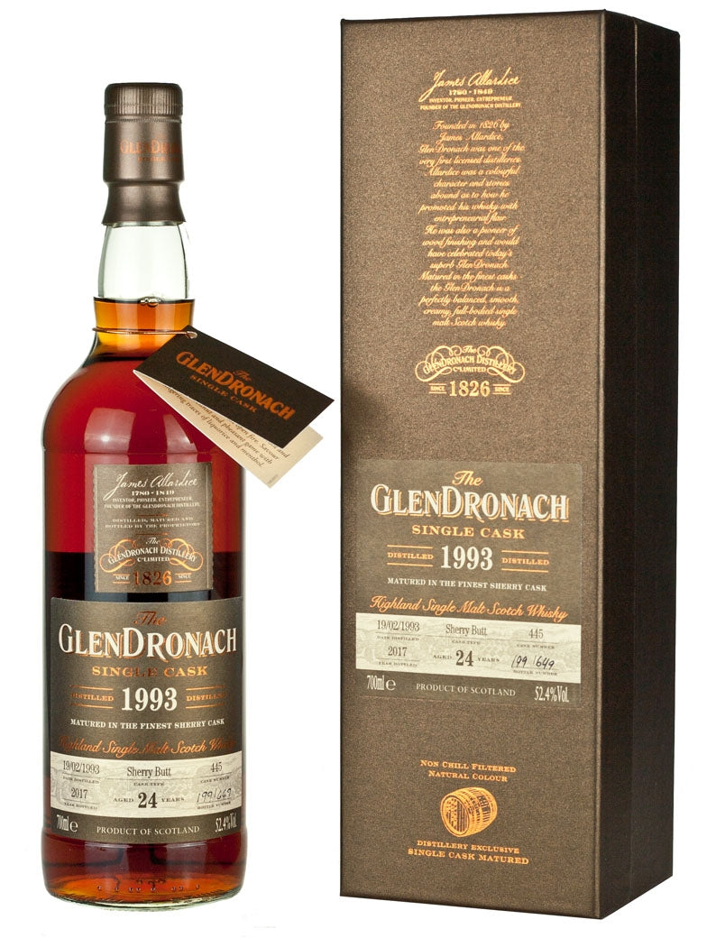 グレンドロナック 24年 1993 バッチ16