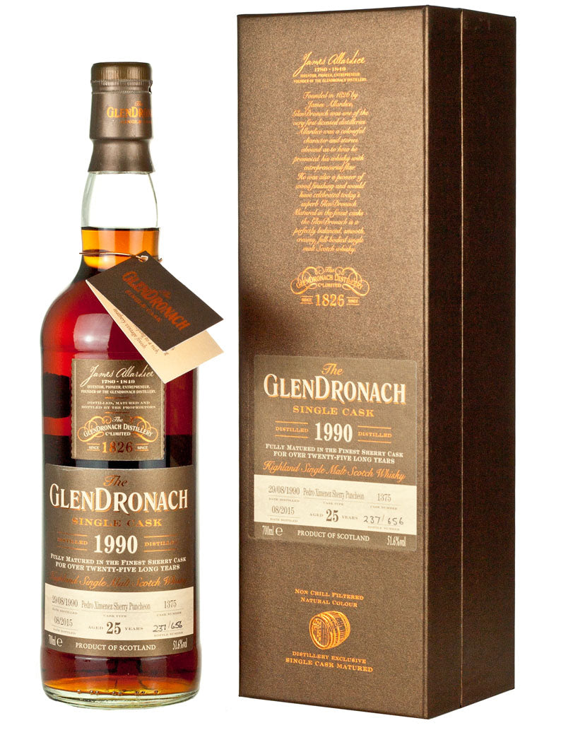 グレンドロナック 25年 1990 バッチ12