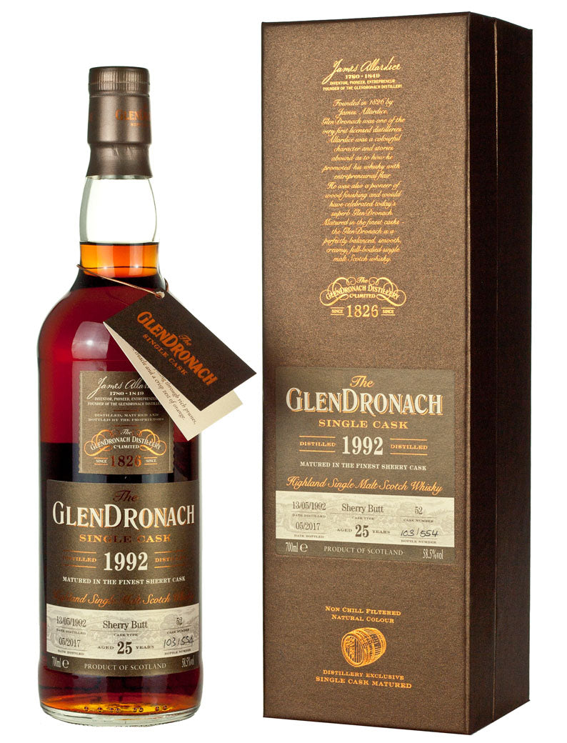 グレンドロナック 25年 1992 バッチ15