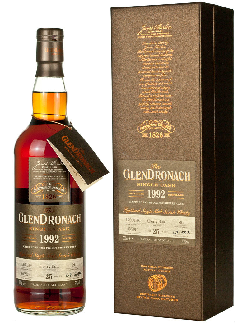 グレンドロナック 25年 1992 バッチ15