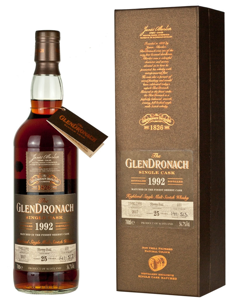 グレンドロナック 25年 1992 バッチ16
