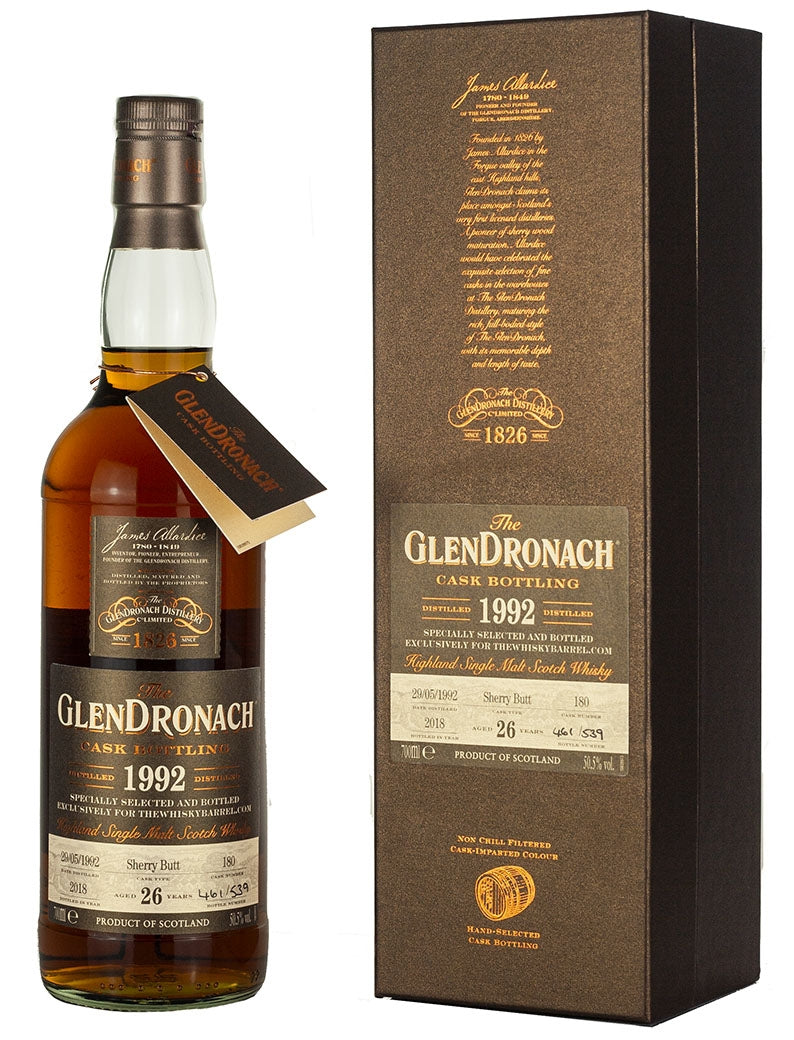Glendronach 26 Year Old 1992 Exclusive for TWB