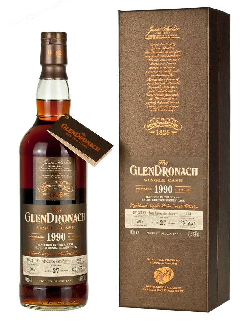 グレンドロナック 27年 1990 バッチ16