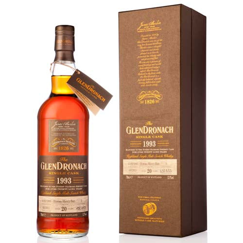 グレンドロナック 20年 バッチ8 カスク#3