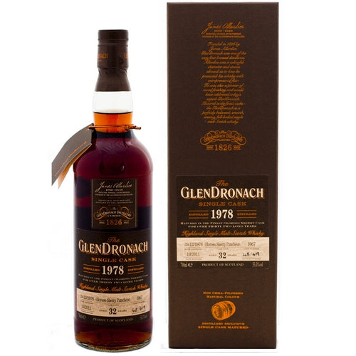 グレンドロナック 32年 1978 カスク #1067