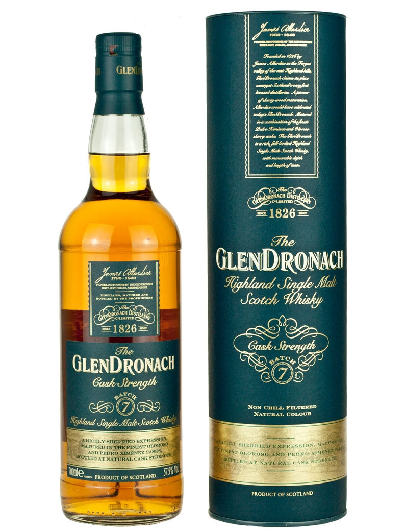 グレンドロナック カスクストレングス バッチ7