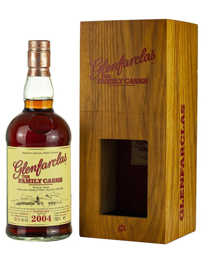 グレンファークラス 14年 2004 ファミリーカスク リリース W19