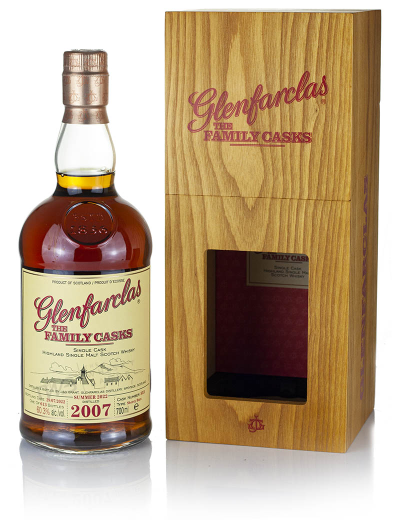 Glenfarclas 15 Year Old 2007 Family Casks Release S22