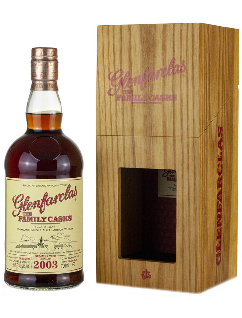 グレンファークラス 17年 2003 ファミリーカスク リリース S20