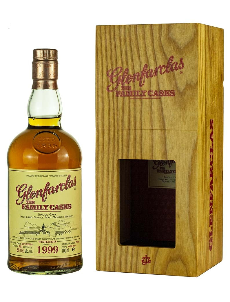 グレンファークラス 19年 1999 ファミリーカスク リリース W18