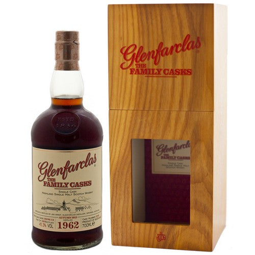 グレンファークラス 1962 ファミリーカスク リリースA13