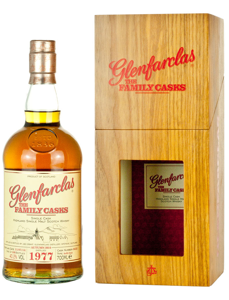 グレンファークラス 1977 ファミリーカスク リリースA14