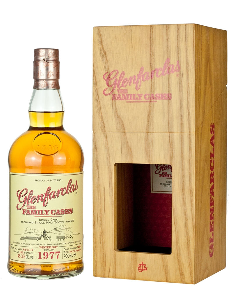グレンファークラス 1977 ファミリーカスク リリース W17