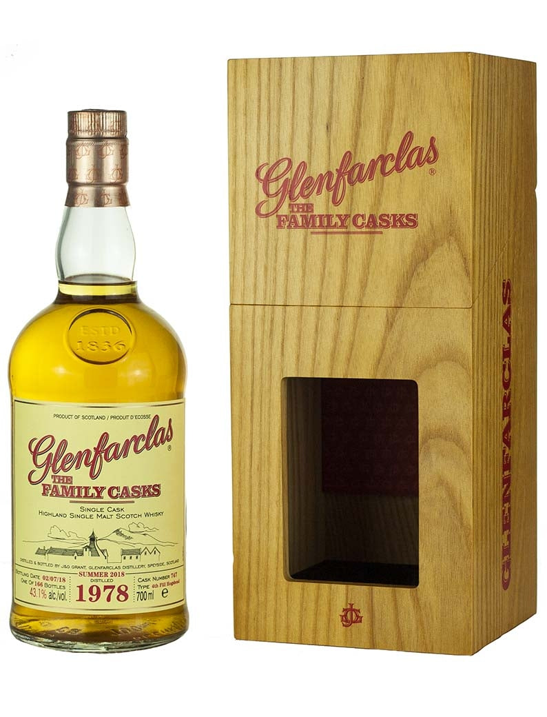 グレンファークラス 1978 ファミリーカスク S18