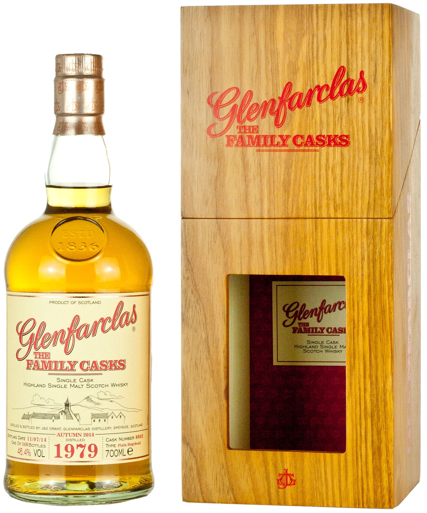 グレンファークラス 1979 ファミリーカスク リリースA14