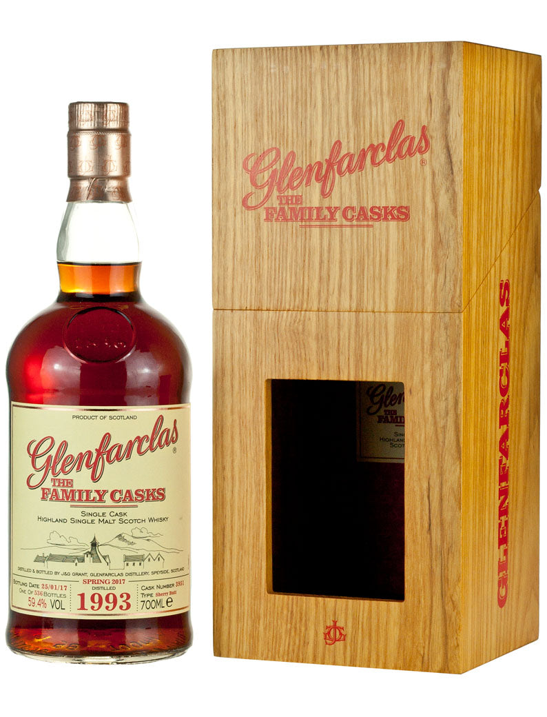 グレンファークラス 1993 ファミリーカスク リリース SP17