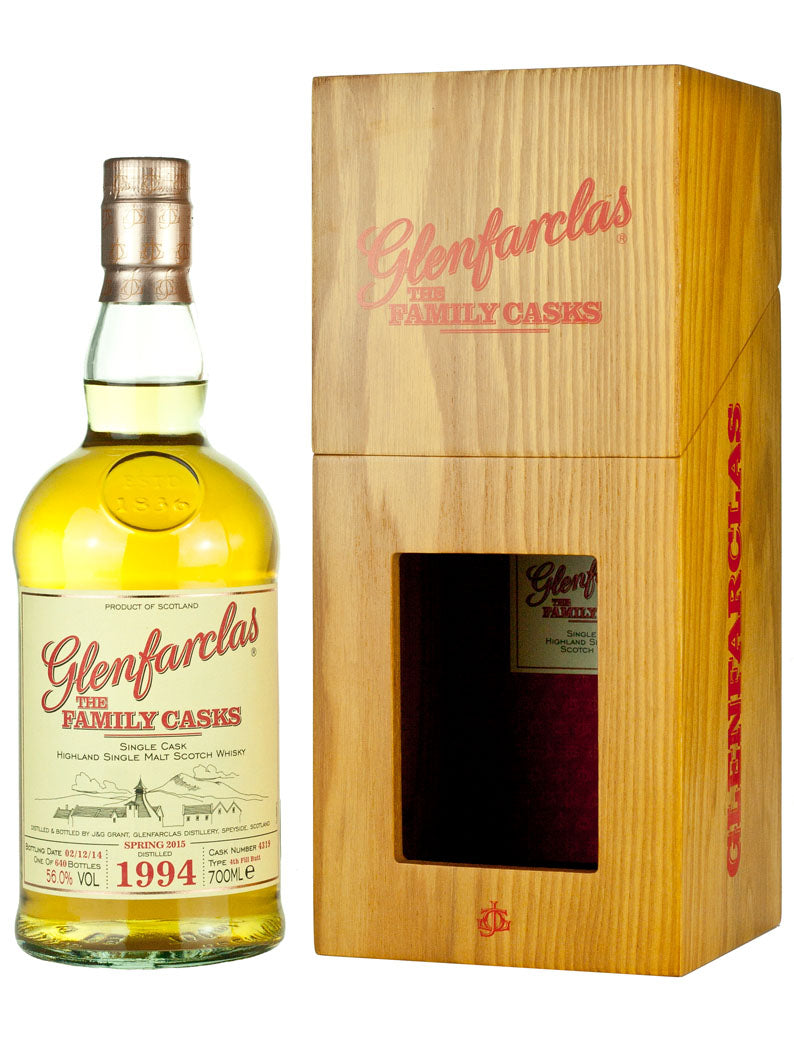 グレンファークラス 1994 ファミリーカスク リリース SP15