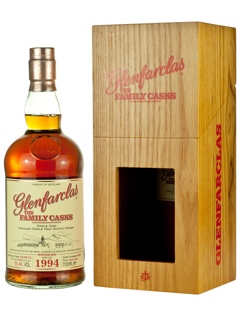 グレンファークラス 1994 ファミリーカスク リリース W15