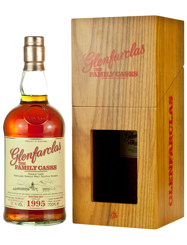 グレンファークラス 1995 ファミリーカスク リリース W15