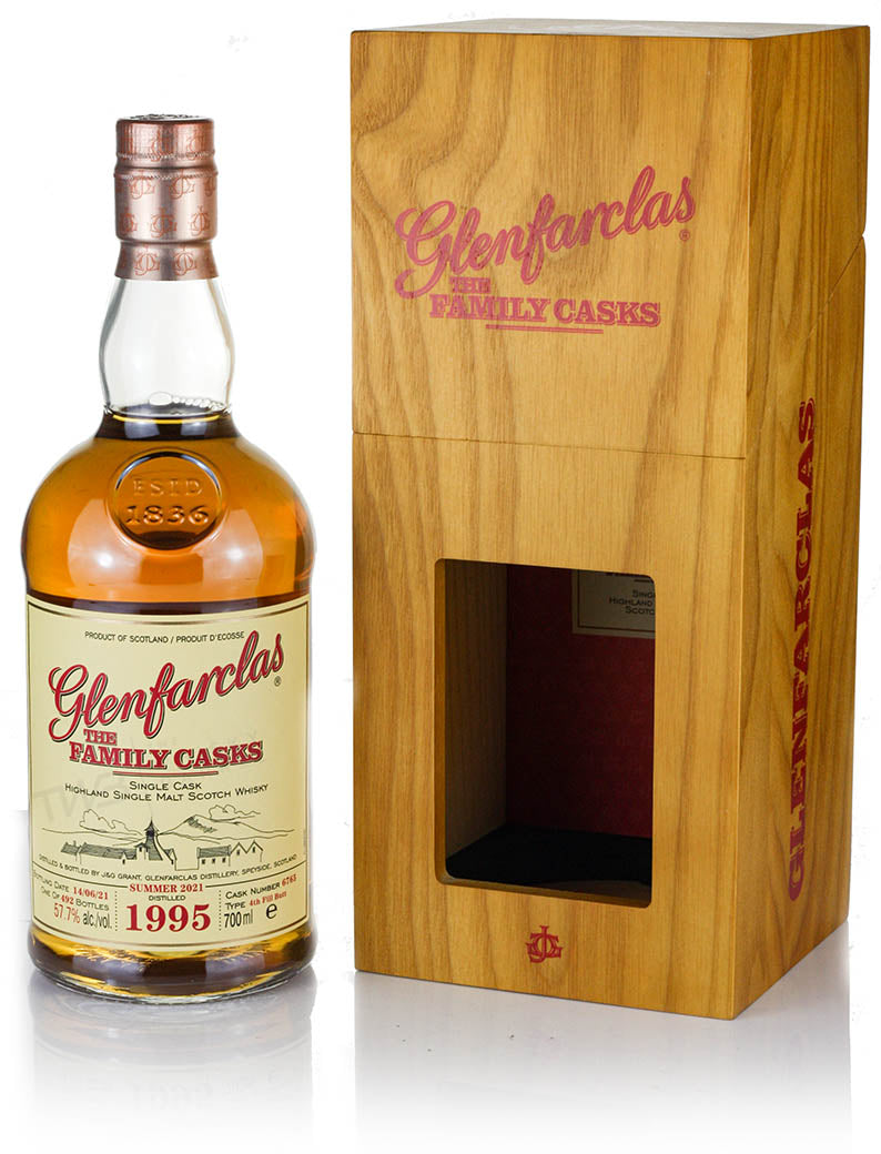 Glenfarclas 25 Year Old 1995 Family Casks Release S21