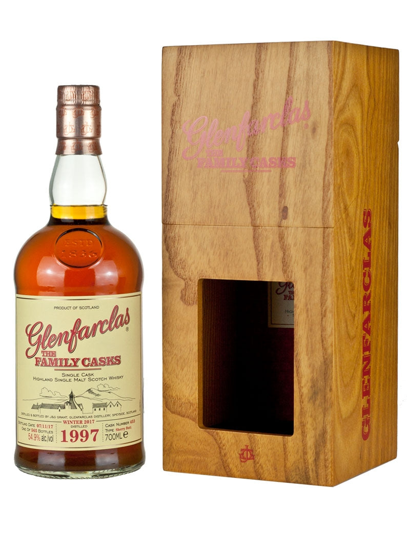 グレンファークラス 1997 ファミリーカスク リリース W17