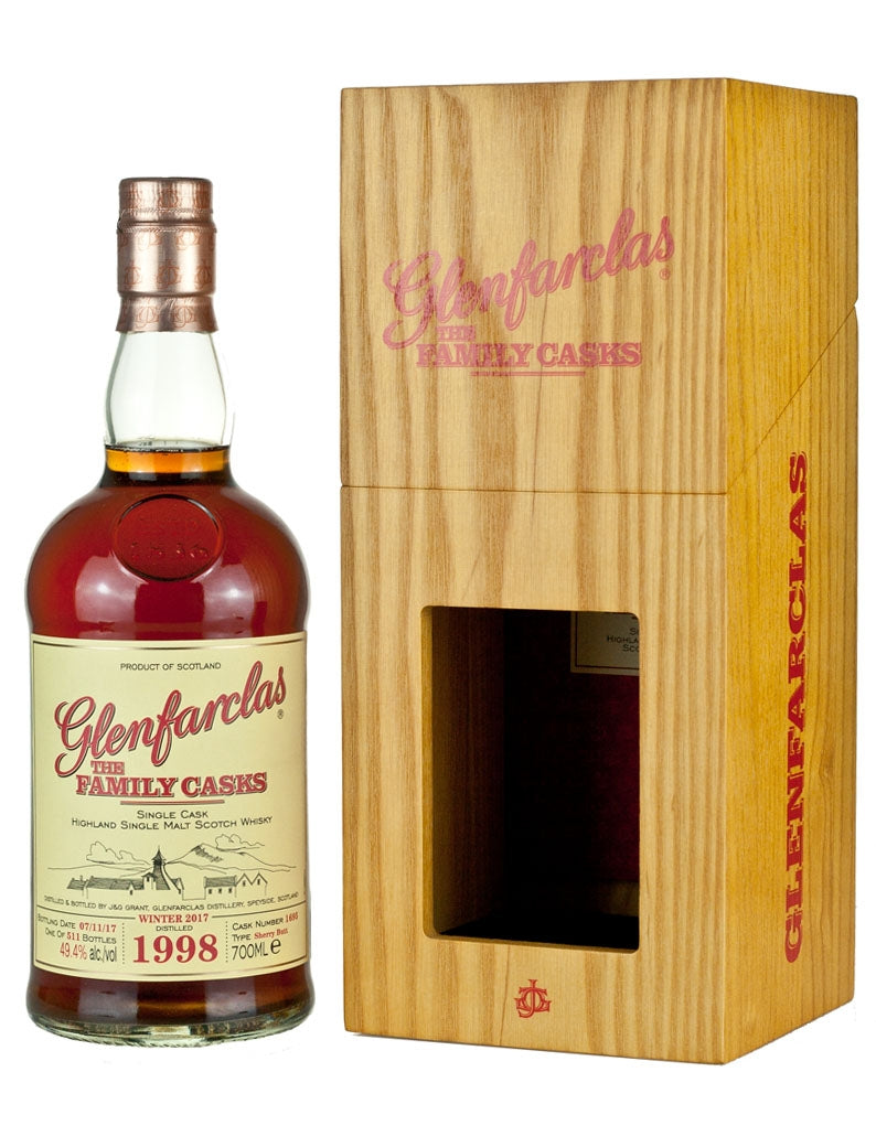 グレンファークラス 1998 ファミリーカスク リリース W17