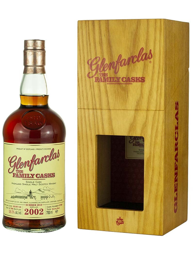 グレンファークラス 2002 ファミリーカスク リリース S18