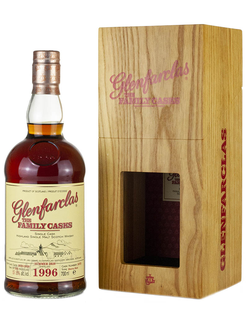 グレンファークラス 24年 1996 ファミリーカスク S20