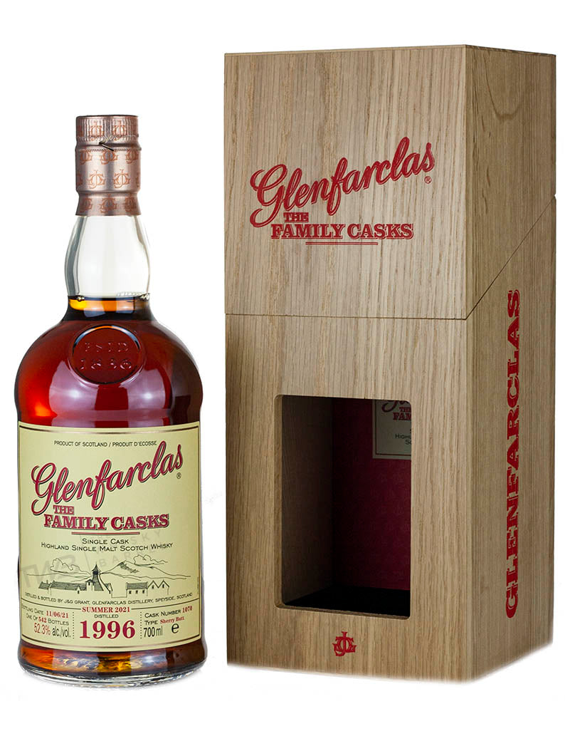 グレンファークラス 24年 1996 ファミリーカスク S21