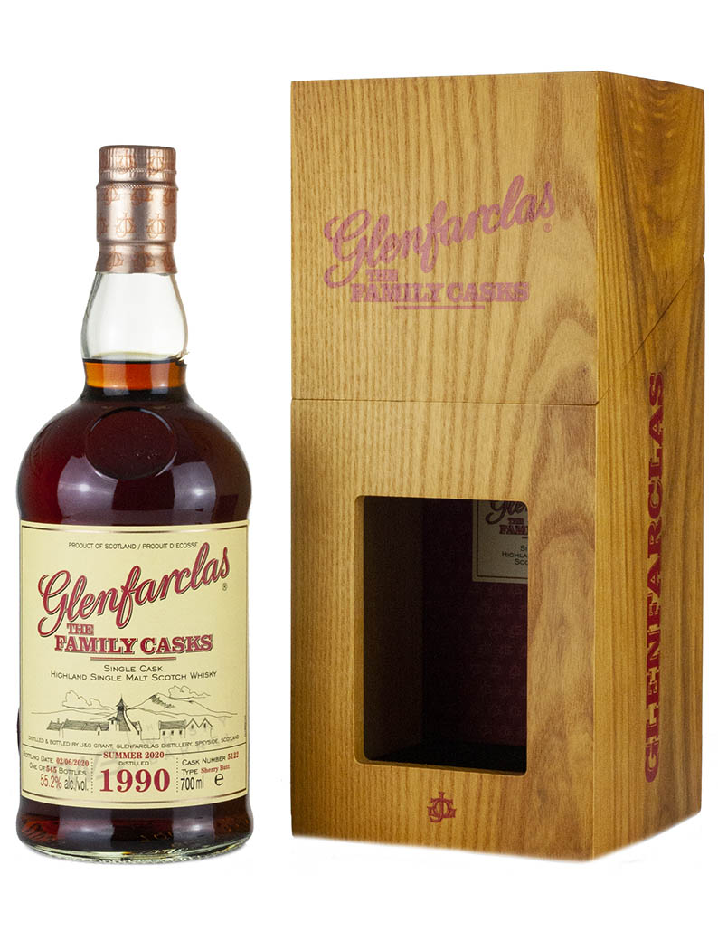 グレンファークラス 30年 1990 ファミリーカスク S20